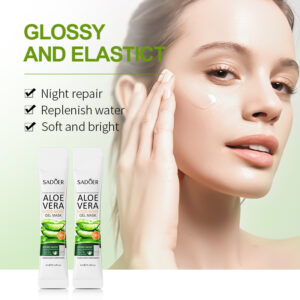 MASCARILLA NOCTURNA DE ALOE VERA HIDRATANTE TIPO GEL SIN ENJUAGUE