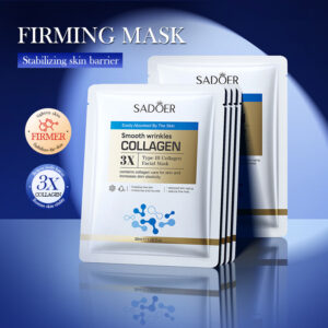 MASCARILLA FACIAL COLÁGENO TRIPLE ANTIARRUGAS Y REAFIRMANTE 30ML
