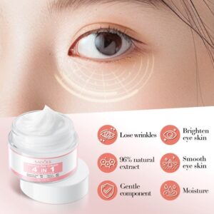CREMA CONTORNO DE OJOS 4 EN 1 REPARADORA REAFIRMANTE 30G