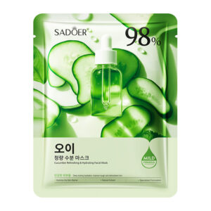 MASCARILLA FACIAL HIDRATANTE FRESCA CON PEPINO 25ML