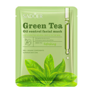 MASCARILLA FACIAL DE TÉ VERDE CONTROL DE OLEOSIDAD Y REFRESCANTE 25G
