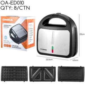 SANDWICHERA-WAFLERA-GRILL 3EN1 ONICA