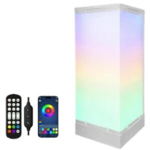 LAMPARA CUADRADA LED USB C CTROL BT
