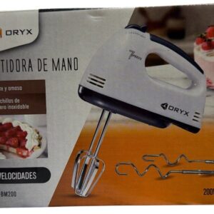 BATIDORA DE MANO BLANCA ORYX 7 VELOCIDADES