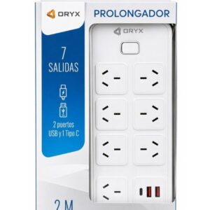 ALARGUE 7 TOMAS + 3 USB ZAPATILLA