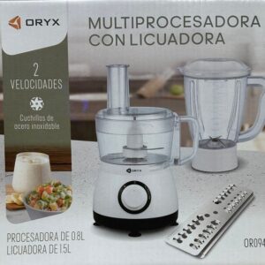 MULTIPROCESADORA ORYX CON LICUADORA 550W