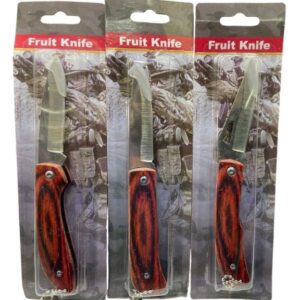 NAVAJA BLISTER SIMIL MADERA 3 MODELOS