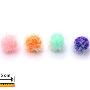 PELOTA GLITTER 5CM