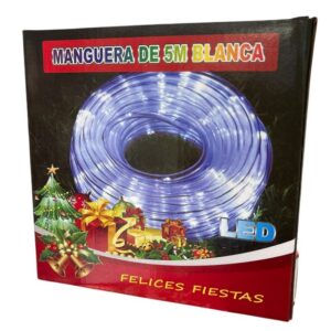 MANGUERA 5MTS BLANCA FRIA