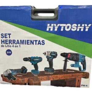 SET HERRAMIENTAS HYTOSHY 4 EN 1