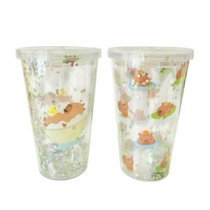 VASO CAPIBARA C/ SORBETE 450ML 1341