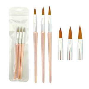 PINCEL P/UÑAS 3PCS COD.25175-C