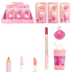 LUCKY MODEL LIP COMBO 3IN1 ML8383