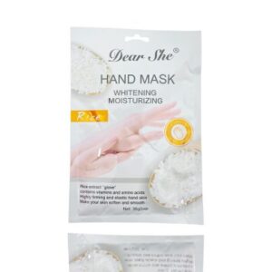 DEAR SHE MASCARILLA P/MANOS C/EXTRACTO DE ARROZ 1295