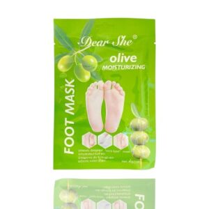 DEAR SHE MASCARILLA HIDRATANTE P/PIES D/OLIVA 6059