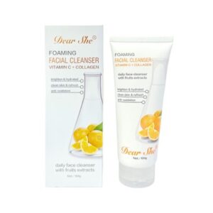 DEAR SHE JABÓN LIMPIADOR FACIAL VIT C+COLL 1250
