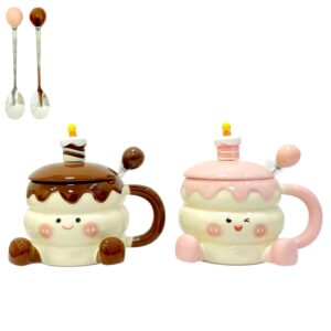 TAZA C/ CUCHARITA CAKE WL619