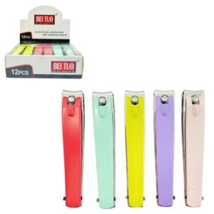 BEL TUO CAJA DE CORTA UÑAS 12PCS C-3084