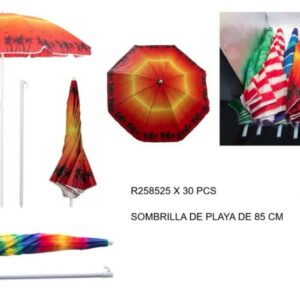 SOMBRILLAS 1.70MTS FIJA ESTAMPADA