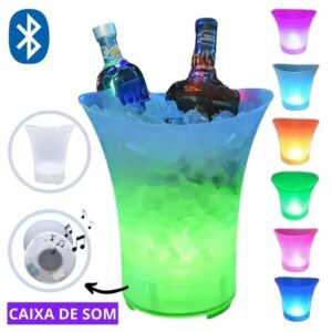 BALDE FRAPERA LUCES PARLANTE BLUETOOTH