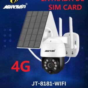 CAMARA JORTAN SOLAR CHIP 4G DOMO EXT-INT