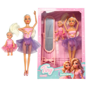 MUÑECA TINY BAILARINA DE BALLET 18 X 5.5 X 33 CM