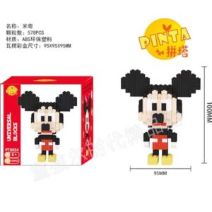 LEGO BLOCKS CONSTRUCCION 3D MIKE 578PCS
