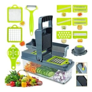 MANDOLINA PICADOR / RAYADOR DE VEGETALES 16PC