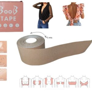 CINTA ADHESIVA PARA ESCOTES BOOB TAPE 5M