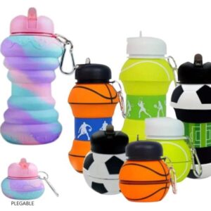 BOTELLA PLEGABLE DEPORTIVA BT-21 BT-12 BT-13  JS-4