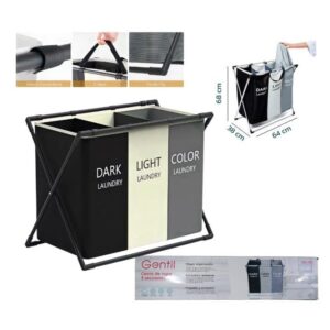 CANASTO ORGANIZADOR DE ROPA X 3