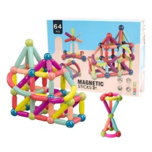 JUEGO MAGNETICO 64 PCS