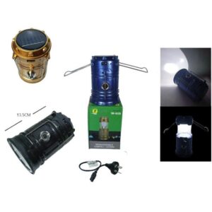 LINTERNA CAMPING FAROL SOLAR RECARGABLE