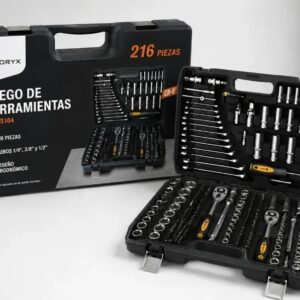 LLAVE TUBO 216PCS ORYX OR