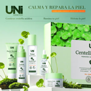 KIT RITUAL FACIAL DE CENTELLA ASIATICA HIDRATANTE DE 6 PIEZAS