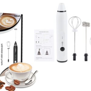 BATIDORA CAFE 2EN1 CM119 USB CAJA RECARGABLE