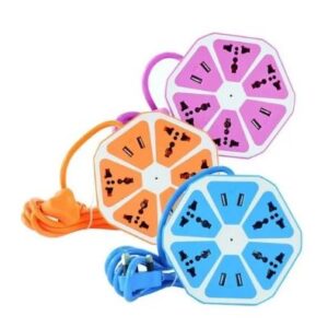 ALARGUE REDONDO 4 USB CAJA