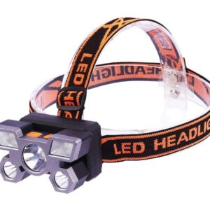 LINTERNA MINERA 5 LED RECARGABLE HD400