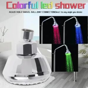DUCHA CON LUCES 8CMS