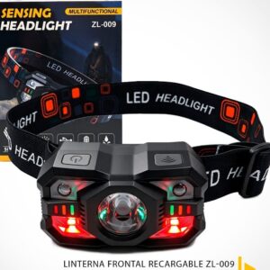 LINTERNA MINERA 5 LED RECARGABLE