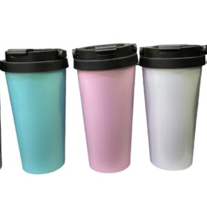 VASO 473ML ACERO TAPA Y MANIJA