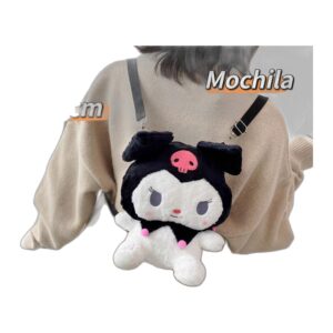 Mochila kuromi negro