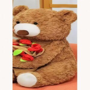 Oso con flor 45cm
