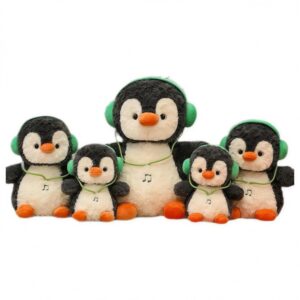 Pingüino con auricular 40cm