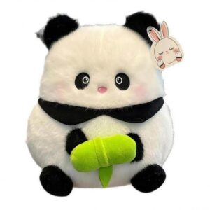 Panda con bambu18cm