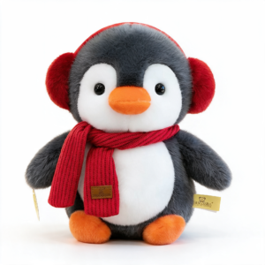 Pingüino con bufanda 30cm