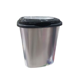 TACHO PARA RESIDUOS 40LTS C/TAPA SIMIL METAL
