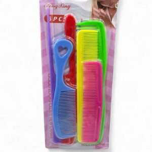 SET PEINES PLASTICOS X 6 UNIDADES E/BLISTER