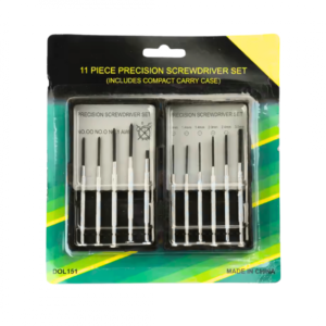 SET DESTORNILLADOR X 11 PCS EN BLISTER