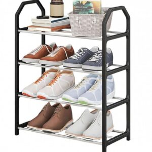 ORGANIZADOR ZAPATO 4 NIVELES METAL E/CAJA